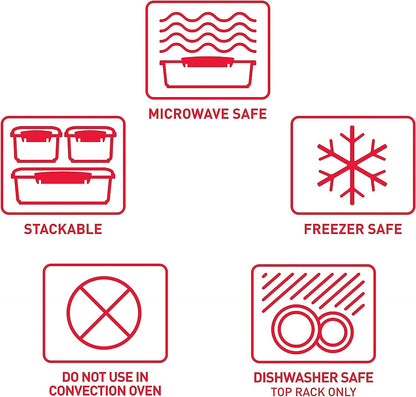 Sistema Microwave Small Soup Mug, Microwave Food Container, 565 ml, BPA-Free, Red/Clear Red 1 Count (Pack of 1)