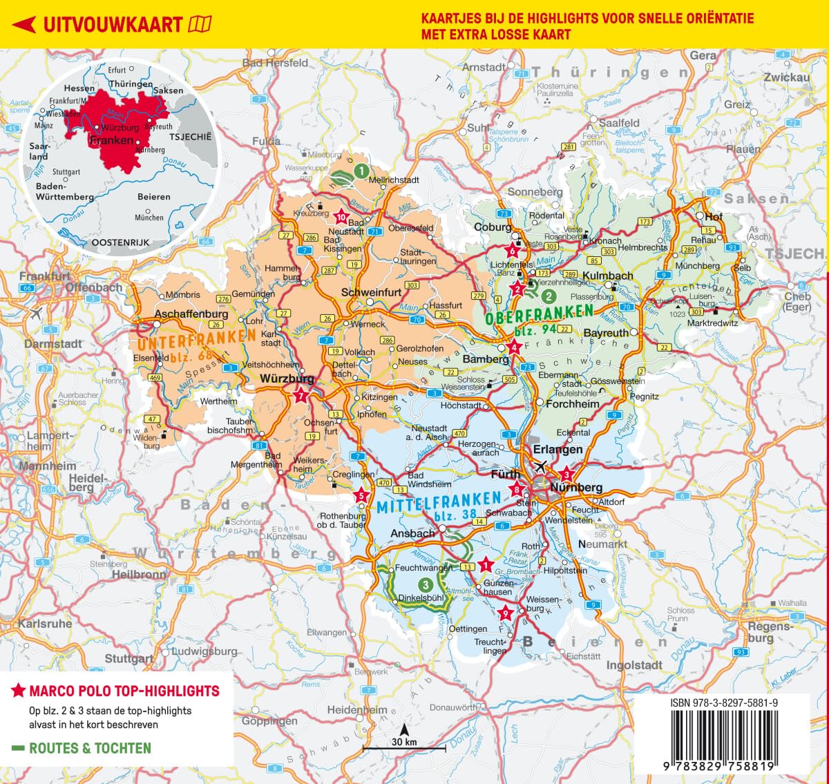 Franken: Nürnberg, Würzburg, Bamberg (Marco Polo)