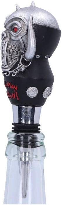 Nemesis Now Officially Licensed Motorhead Warpig Bottle Stopper, Silver, 13.5cm