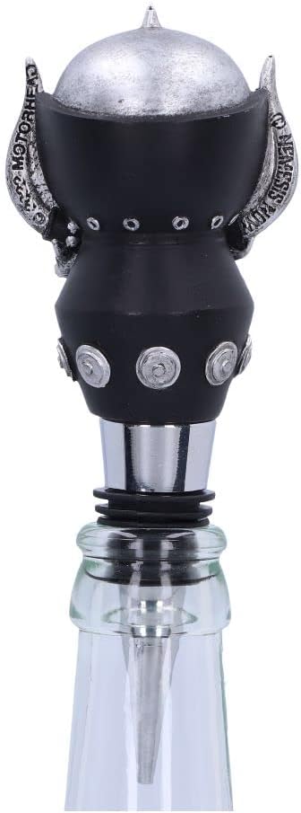 Nemesis Now Officially Licensed Motorhead Warpig Bottle Stopper, Silver, 13.5cm