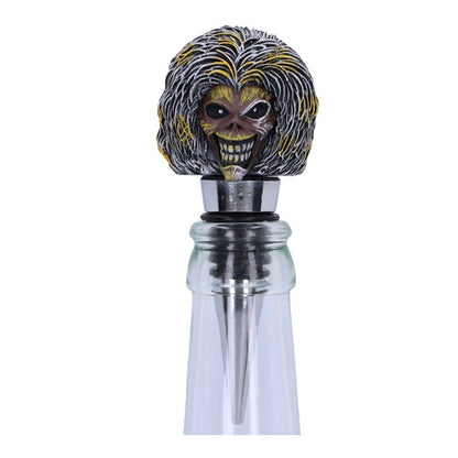 Nemesis Now Officially Licensed Iron Maiden Killers Bottle Stopper, Silver, 10cm