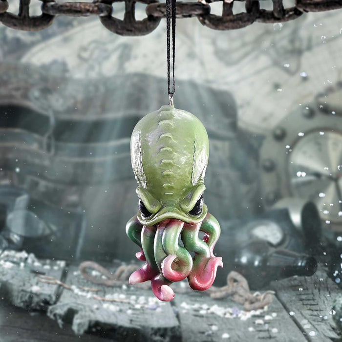 Nemesis Now Cthulhu Hanging Ornament 7.5cm, Resin, Cthulhu Hanging Ornament, Cast in the Finest Resin, Hand-Painted