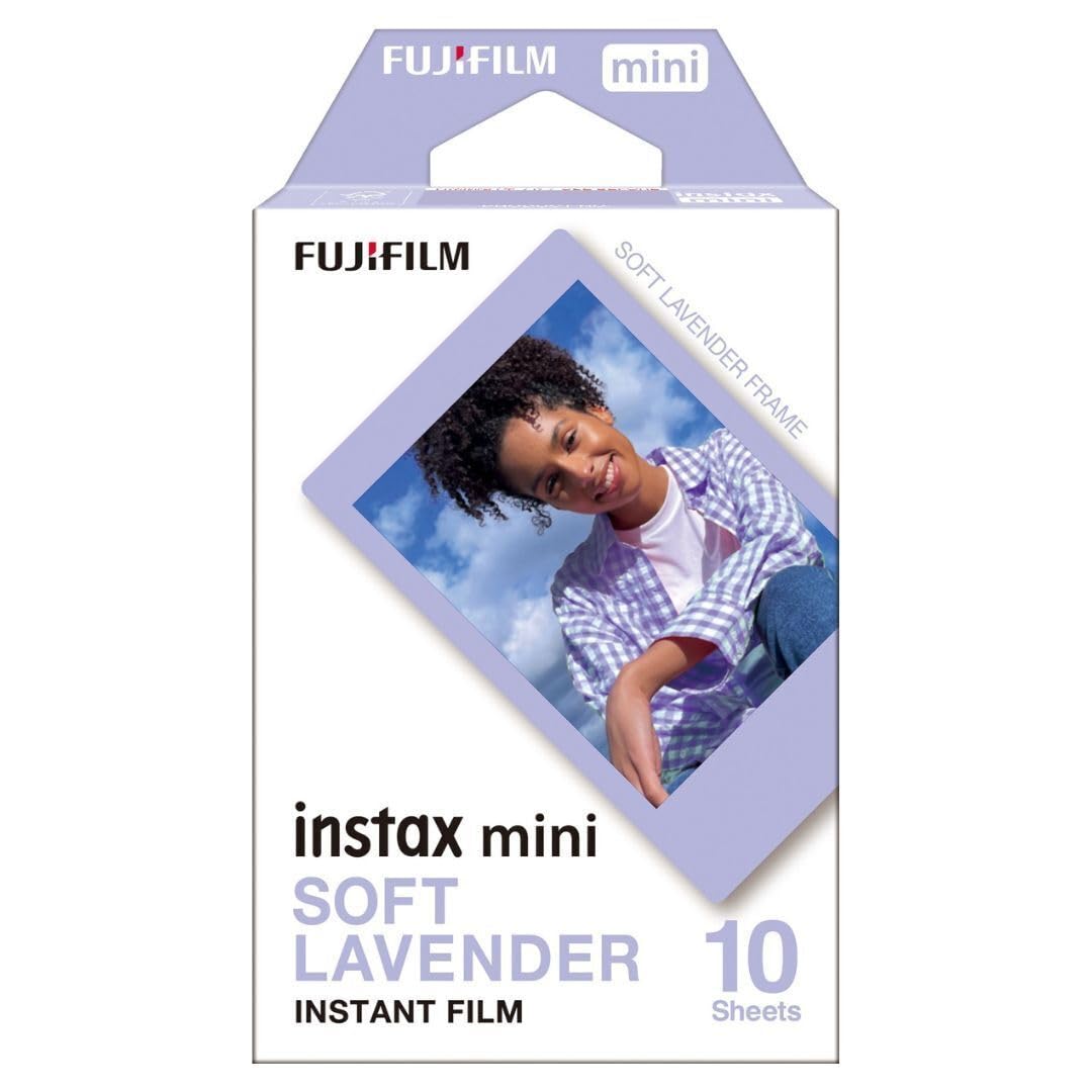instax instant mini film 10 shot pack, Soft Lavender
