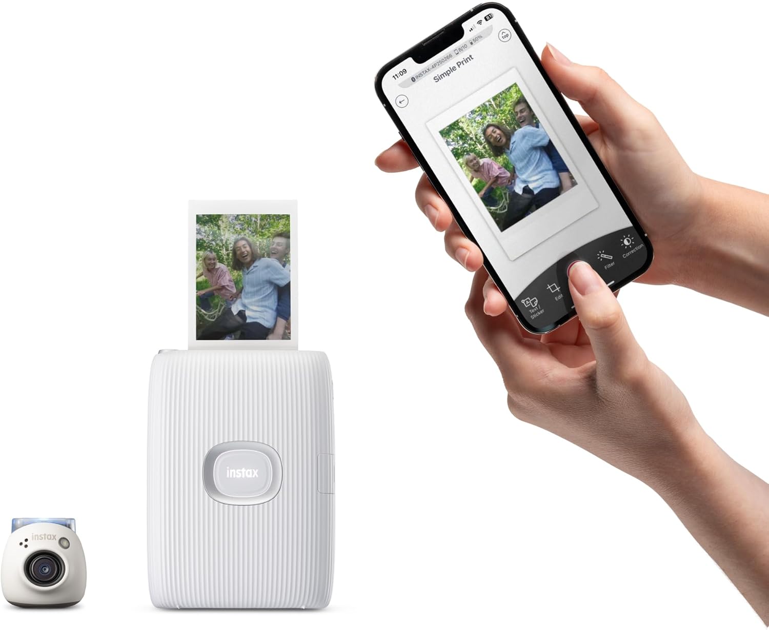 instax PAL, milky white