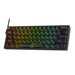 Redragon K617 SE 60% Wired RGB Gaming Keyboard, 61 Keys Compact Full-Transparent Mechanical Keyboard w/Translucent Board, Custom Linear Switch, Pro Driver/Software Supported