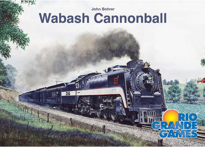 Rio Grande Games: Wabash Cannonball - Train Board Game, Railroads of The Eastern US, Ages 14+, 3-6 Players, 30-60 Min