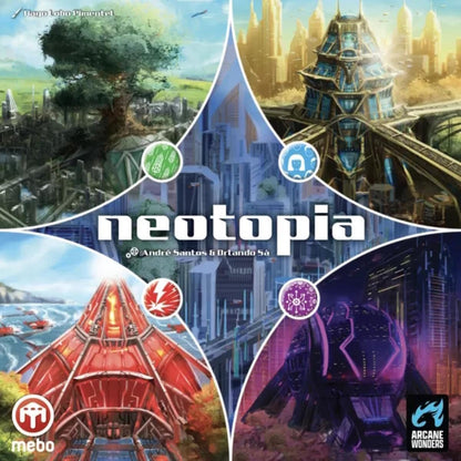 Neotopia by Arcane Wonders Strategy Board Game, Blue