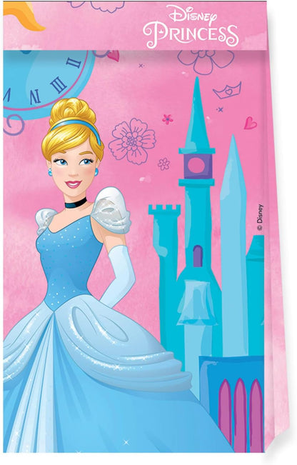 Procos Folat 93853P Small Bags FSC Princess-Pack of 4, Multicoloured