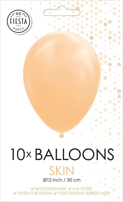 Globos - Globos ballonnen nude 30cm 10st.