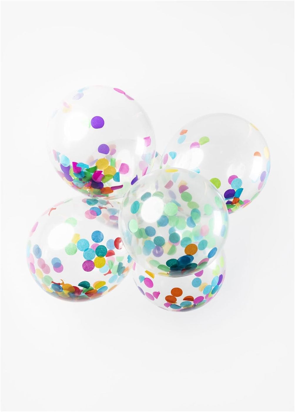 Globos Balloons – Confetti – Bont – 30 cm – Pack of 6