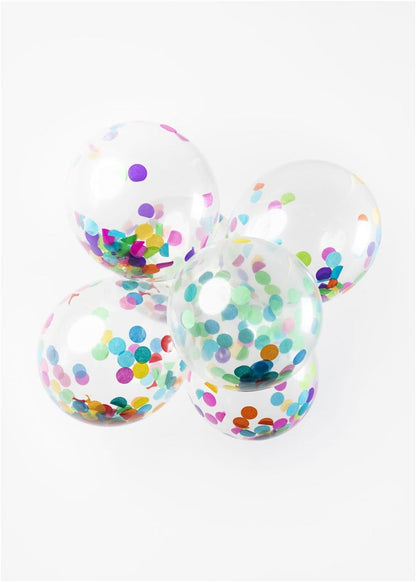 Globos Balloons – Confetti – Bont – 30 cm – Pack of 6