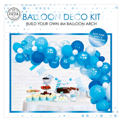 Globos Craft Set for Balloon Garland in Blue 71 Pieces Balloon Garland DIY Balloon Decoration for Birthday Carnival and Wedding Do It Yourself Craft Idea