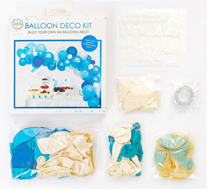 Globos Craft Set for Balloon Garland in Blue 71 Pieces Balloon Garland DIY Balloon Decoration for Birthday Carnival and Wedding Do It Yourself Craft Idea