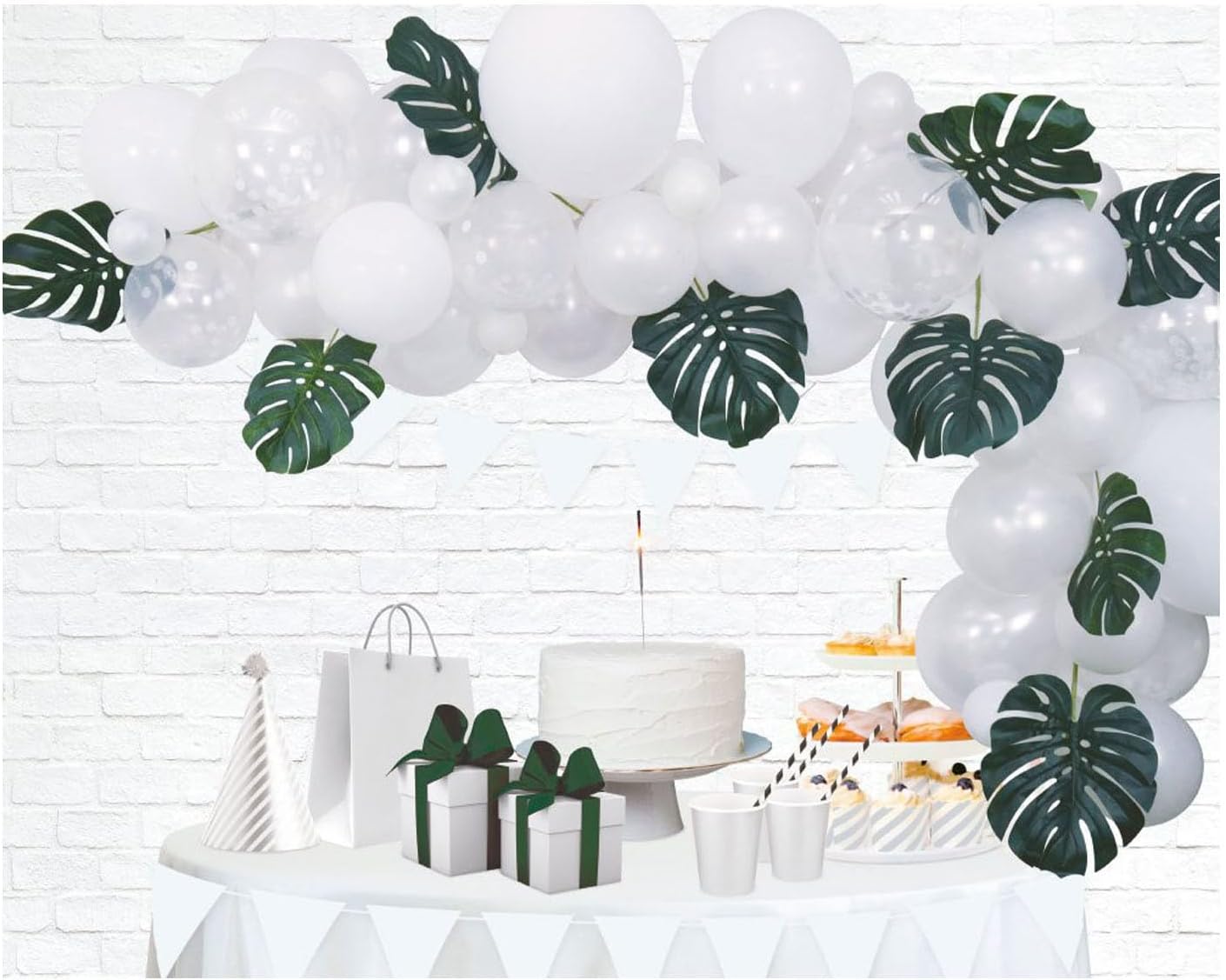 Globos - Ballonnen Boog Set Wit