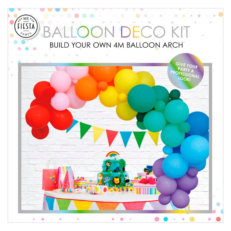 Globos - Ballonnen boog set regenboog