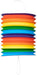 Globos - Papieren Lantaarn Regenboog 16cm