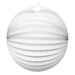 Globos - Papieren Lantaarn Rond Wit 25cm