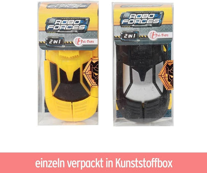 BEMIRO Roboforces Verwandlungsroboter und Rennauto - 2in1