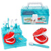 BEMIRO Dentist Toy for Children Case Set - 10 Pieces with Comfortable Case