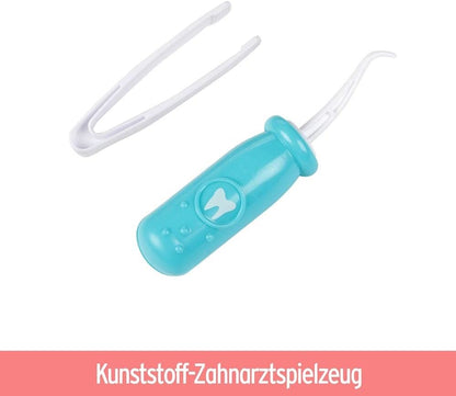 BEMIRO Dentist Toy for Children Case Set - 10 Pieces with Comfortable Case