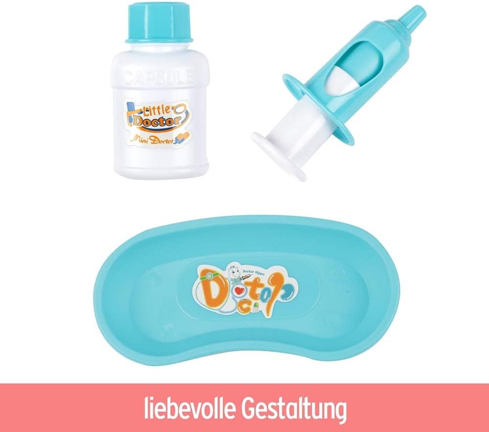 BEMIRO Dentist Toy for Children Case Set - 10 Pieces with Comfortable Case