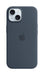 Apple - Back Cover For Mobile Phone - Magsafe Compatibility - Silicone - Storm Blue - For Iphone 15