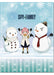 Great Eastern Entertainment Spy X Family - Snowman & Anya Forger Sublimation Throw Blanket 46" W x 60" H