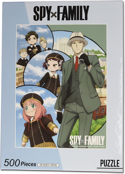Great Eastern Entertainment Spy x Family Go to School Puzzle (500 Pieces