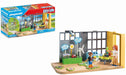 Playmobil 71331 Classe éducative sur l'écologie - City Life - avec Deux Personnages, Une Maquette Climatique, Une Table, Quatre poubelles et Un Puzzle sur la Protection du Climat - Dès 4 Ans