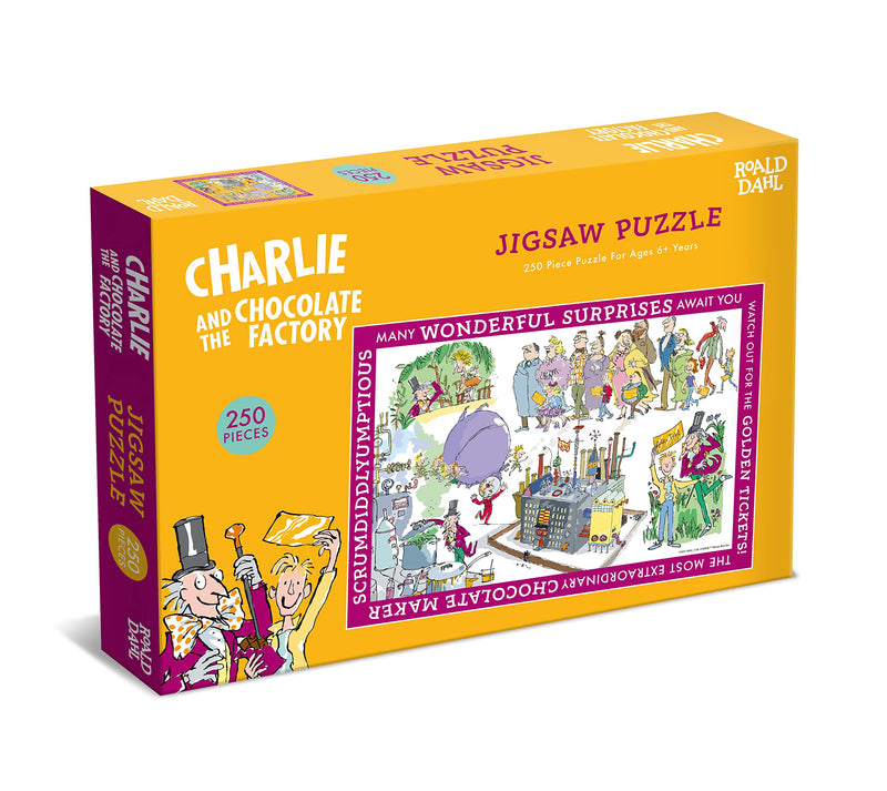 Roald Dahl and The Factory Puzzle Charlie y Chocolatería 250 piezas, U08495