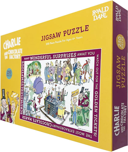 Roald Dahl and The Factory Puzzle Charlie y Chocolatería 250 piezas, U08495