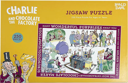 Roald Dahl and The Factory Puzzle Charlie y Chocolatería 250 piezas, U08495