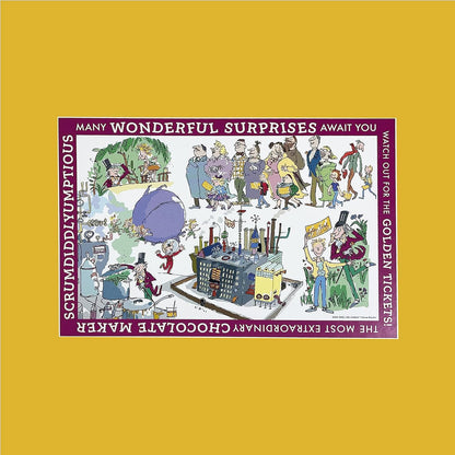 Roald Dahl and The Factory Puzzle Charlie y Chocolatería 250 piezas, U08495