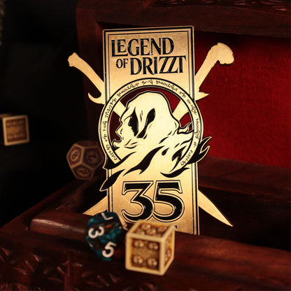Fanattik Dungeons & Dragons Lingot 35th Anniversary Legend of Drizzt Limited Edition