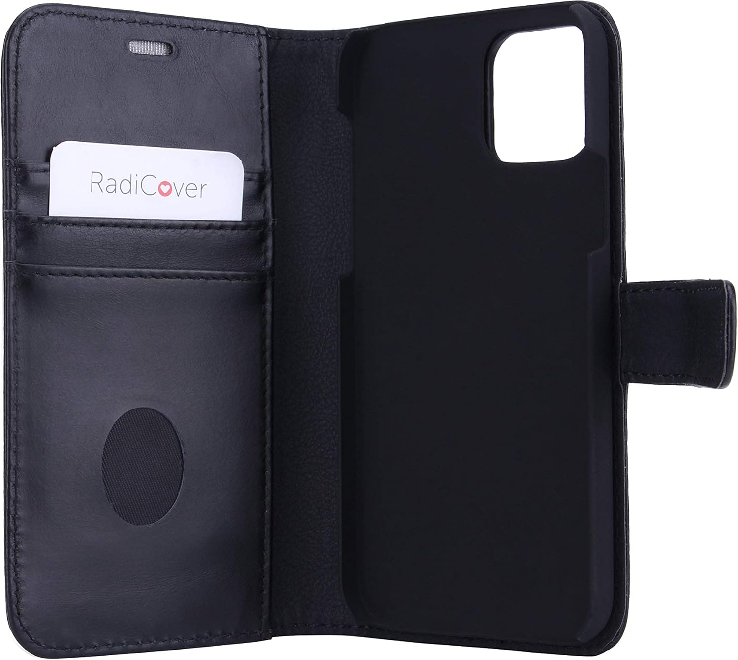 RADICOVER Leather Cell Phone Case for iPhone 12 6.1