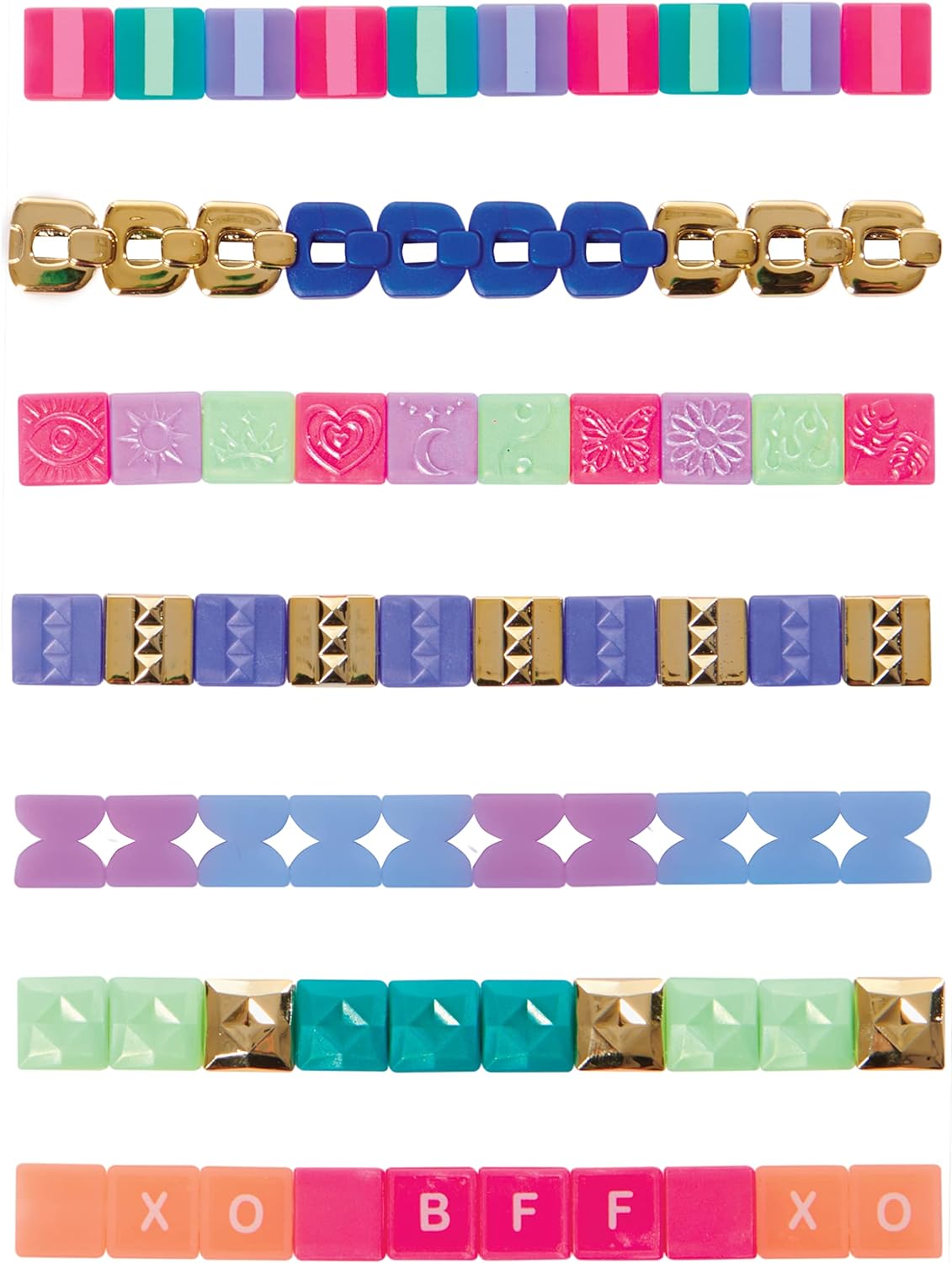 Cool MAKER PopStyle Bracelet Maker, 170 Stylish Beads, 10 Bracelets, Storage, Friendship Bracelet-Making Kit, DIY Arts and Crafts Kids’ Toys for Girls