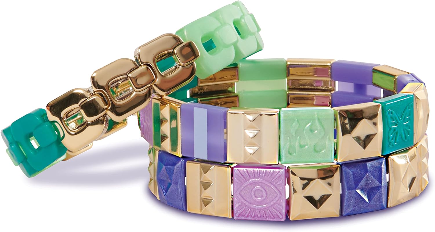 Cool MAKER PopStyle Bracelet Maker, 170 Stylish Beads, 10 Bracelets, Storage, Friendship Bracelet-Making Kit, DIY Arts and Crafts Kids’ Toys for Girls