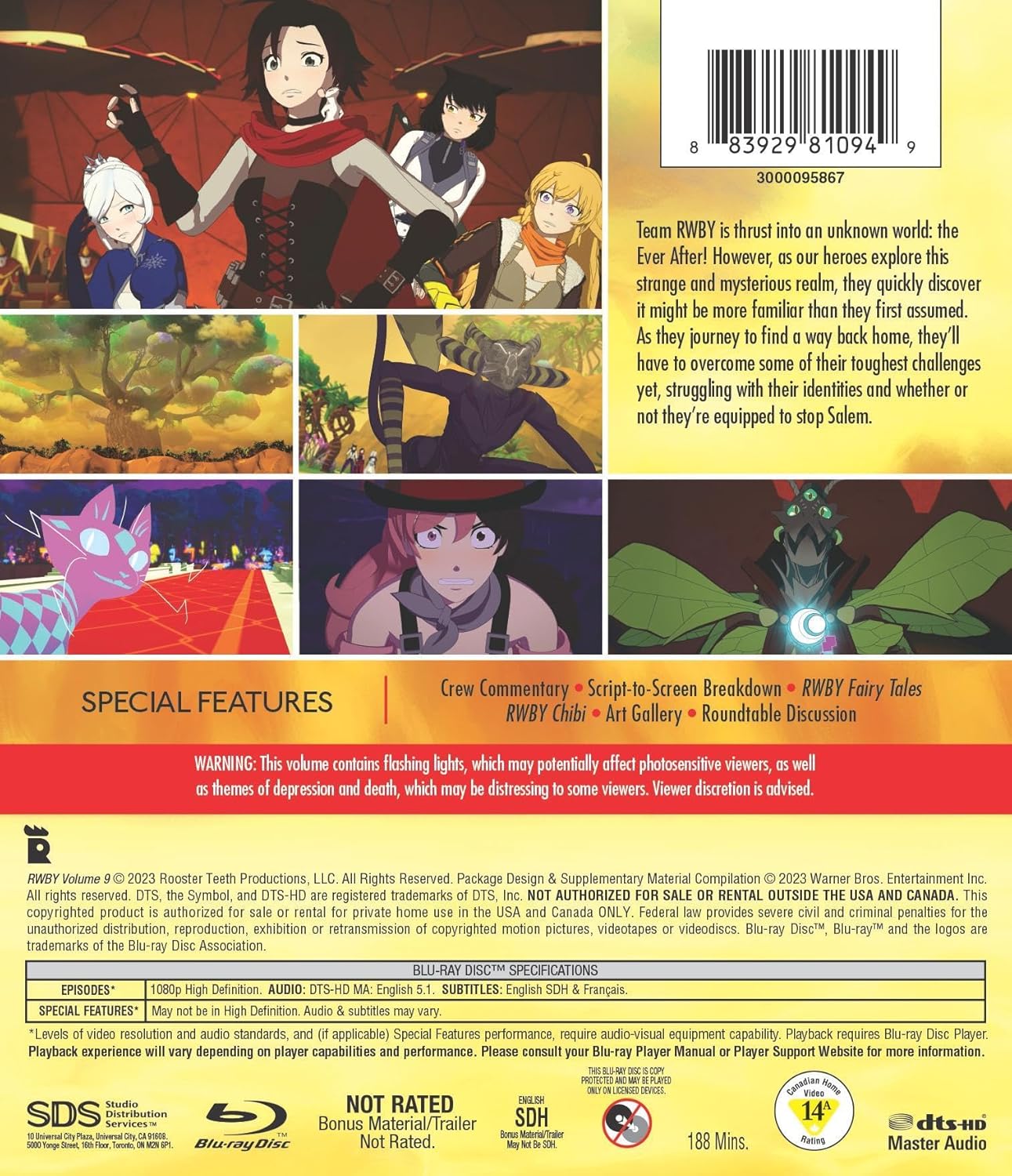 RWBY: Volume 9 BD