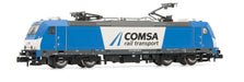 COMSA Elektrolokomotive 253, blau-weiß lackiert, Epoche VI, mit DCC-Decoder