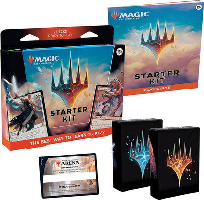 Magic: The Gathering 2023 Starter Kit - Learn to Play with 2 Ready-to-Play Decks + 2 Codes to Play Online (2-Player Fantasy Card Game)