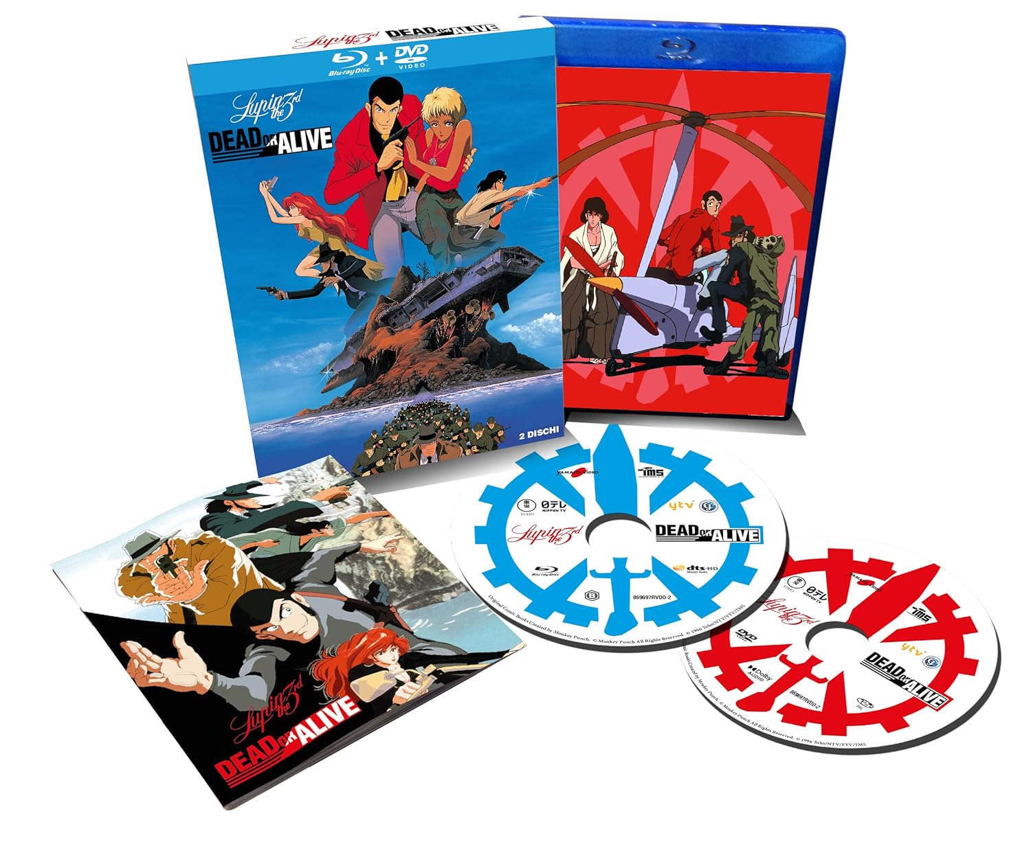 Lupin III - Dead Or Alive - Combo (Bd + Dvd) + Booklet
