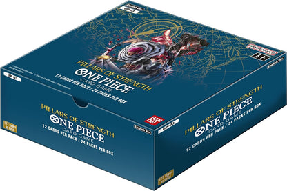 Bandai | One Piece Card Game:  Pillars of Strength (OP-03) - Booster Display | Trading Card Game | Ages 6+ | 2 Players | 20-30 Minutes Playing Time