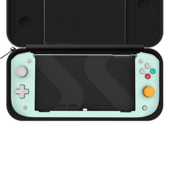 CRKD Nitro Deck Limited Edition with Carry Case - Professional Handheld Deck with Zero Stick Drift for Nintendo Switch and Switch OLED (Retro Mint - Crystal Collection