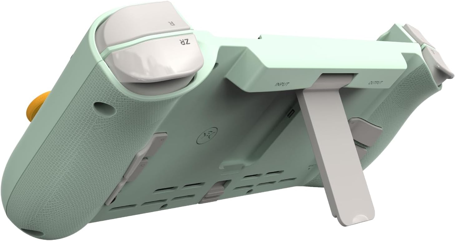 CRKD Nitro Deck Limited Edition with Carry Case - Professional Handheld Deck with Zero Stick Drift for Nintendo Switch and Switch OLED (Retro Mint - Crystal Collection