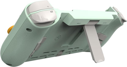 CRKD Nitro Deck Limited Edition with Carry Case - Professional Handheld Deck with Zero Stick Drift for Nintendo Switch and Switch OLED (Retro Mint - Crystal Collection