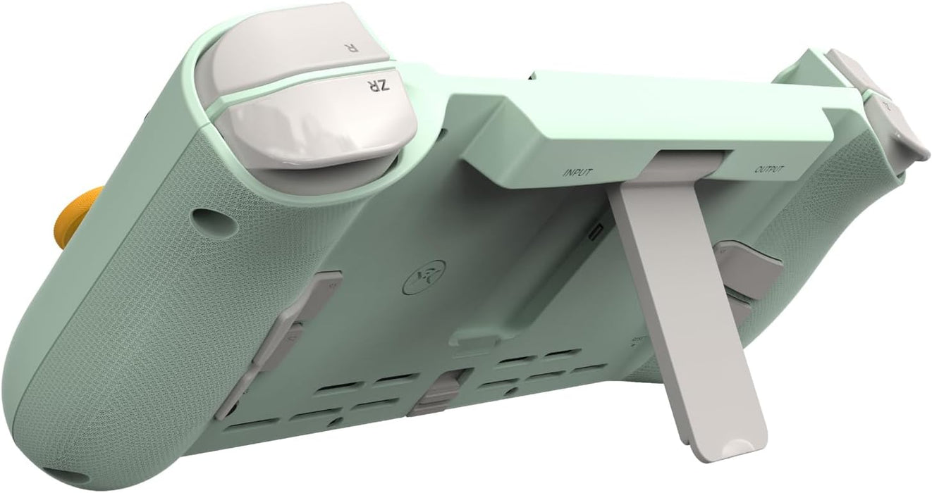 CRKD Nitro Deck Limited Edition with Carry Case - Professional Handheld Deck with Zero Stick Drift for Nintendo Switch and Switch OLED (Retro Mint - Crystal Collection