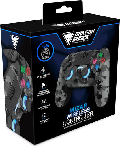 DRAGON CONTROLLER MIZAR WIRELESS GREY CAMO PS4