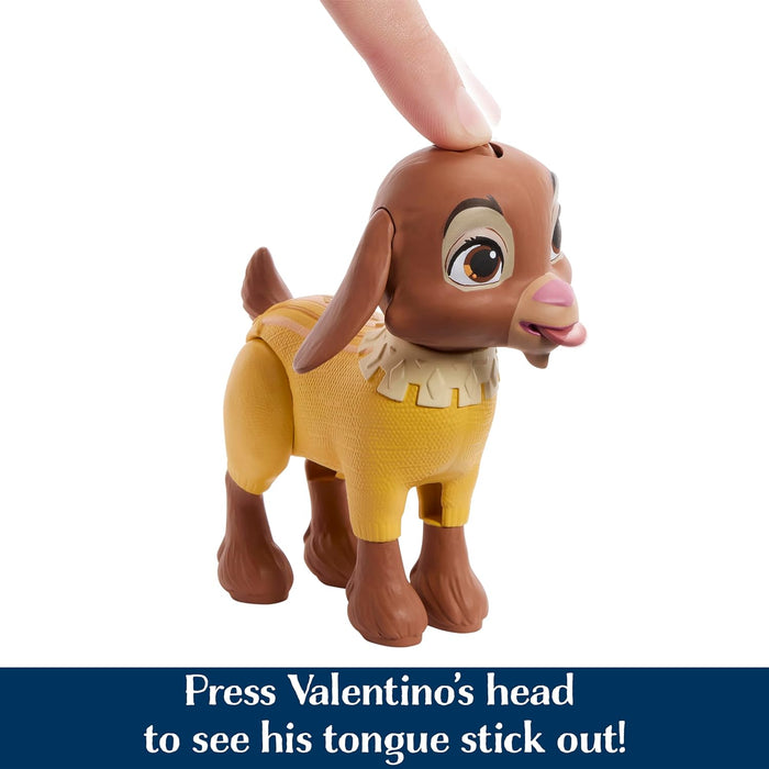 Mattel Disney Wish El Poder de los Deseos, Asha Muñeca con cabra Valentino, Star y accesorios, inspirado en la película, juguete +3 años, accesorios puede variar (HPX25)