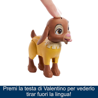 Mattel Disney Wish El Poder de los Deseos, Asha Muñeca con cabra Valentino, Star y accesorios, inspirado en la película, juguete +3 años, accesorios puede variar (HPX25)
