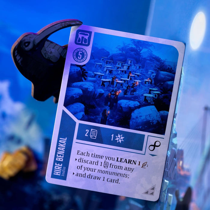 IELLO: Ancient Knowledge - Strategy Card Game, Tableau Building, Ages 12+, 2-4 Players, 30 Min Per Player